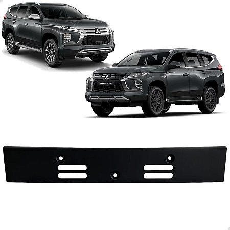 Suporte Placa Dianteiro Pajero Sport 2020 2021 2022 2023 2024 2025 6430A357 Novo