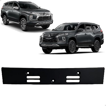 Suporte Placa Dianteiro Pajero Sport 2020 2021 2022 2023 2024 2025 6430A357 Novo