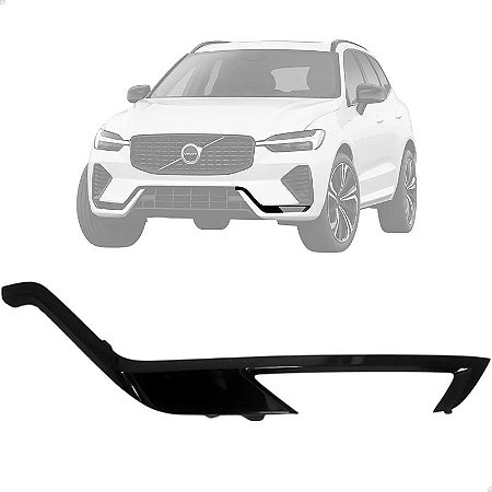 Friso Parachoque Dianteiro Volvo Xc60 2022 2024 Esquerdo