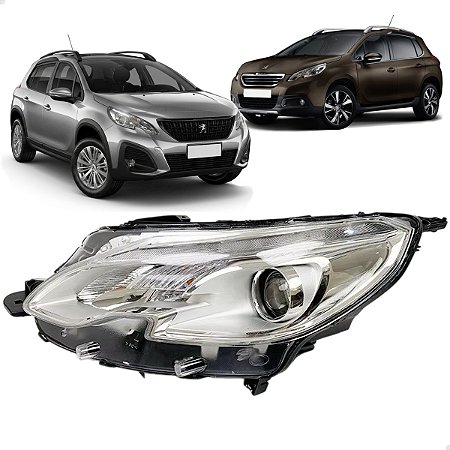 Farol Esquerdo Motorista Peugeot 2008 2016 2017 2018 2019 2020 2021 2022 9826286680 Novo