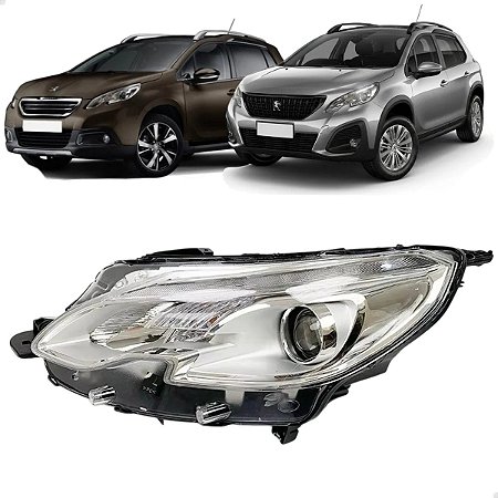 Farol Esquerdo Motorista Peugeot 2008 2016 2017 2018 2019 2020 2021 2022 9826286680 Novo