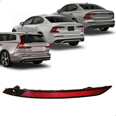 Refletor Traseiro Volvo S60 V60 2019 2020 2021 2022 Esquerdo 32337874