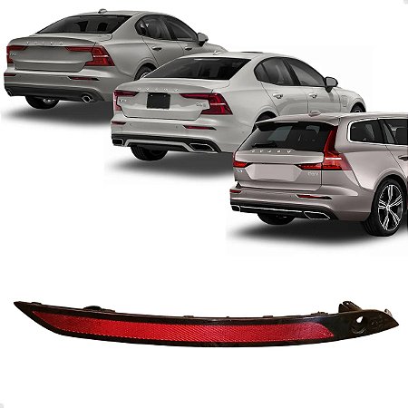 Refletor Traseiro Volvo S60 V60 2019 2020 2021 2022 Direito32337875