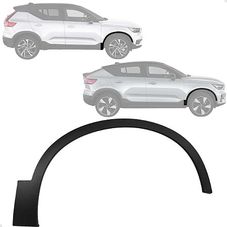 Alargador Paralama Volvo Xc40 C40 Ex40 2018 2019 2020 2021 2022 2023 2024 2025 2026 Direito