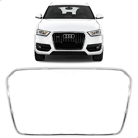 Friso Moldura Cromada Grade Superior Audi Q3 2012 2013 2014 2015 8U0853651J