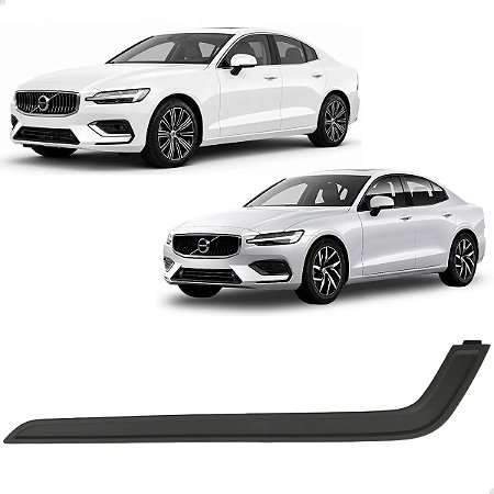 Acabamento Moldura Grade Milha S60 V60 2019 2020 2021 Esquerdo Motorista 31455648