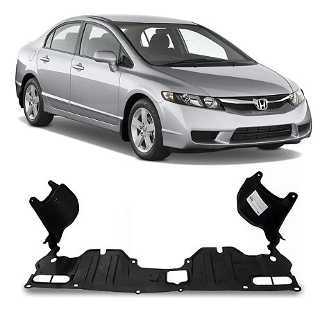 Protetor Inferior De Carter Civic 2007 2008 2009 2010 2011 74111-Sna-A00