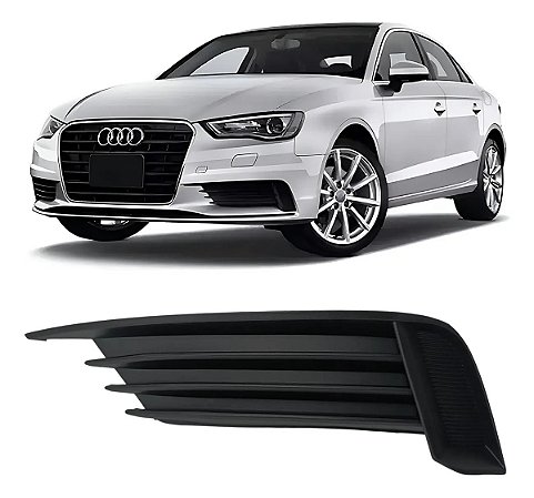 Grade Tela Farol Milha Audi A3 Sedan 2014 2015 2016 Lado Esquerdo 8V5807681