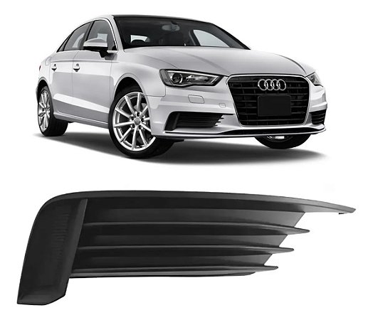 Grade Tela Farol Milha Audi A3 Sedan 2014 2015 2016 Lado Direito 8V5807682