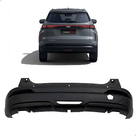 Parachoque Traseiro C/ Furo Sensor Chery Tiggo 5x 5x Pro 2027 602006587AA