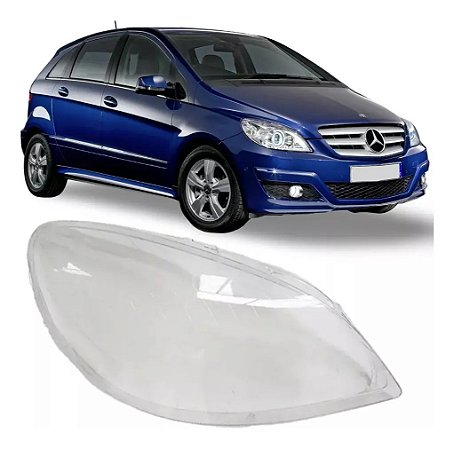 Lente Farol Mercedes B180 B200 2007 2008 2009 2010 2011 Lado Direito Passageiro