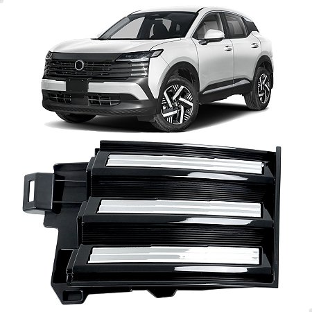 Farol Auxiliar Milha Led Dianteiro Nissan Kicks 2026 2027 Esquerdo Motorista 622557LG0A Novo