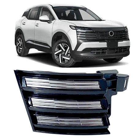 Grade Acabamento Dianteiro Nissan Kicks 2026 2027 Direito Passageiro 52255LG04 Novo