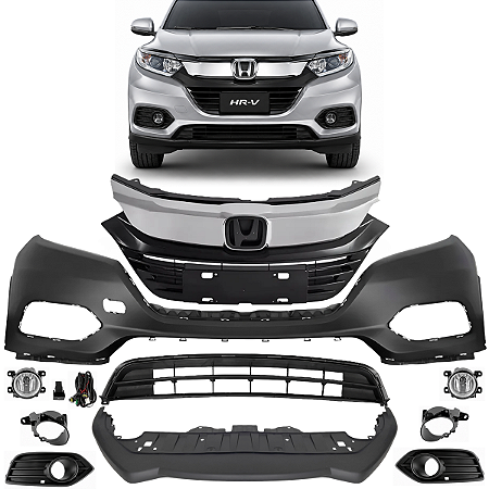 Parachoque Dianteiro Completo Honda Hr-v 2019 2020 2021 Novo 71121T7MH01 71101T7AJ00ZB 711053Y0H30 71103T7MH01