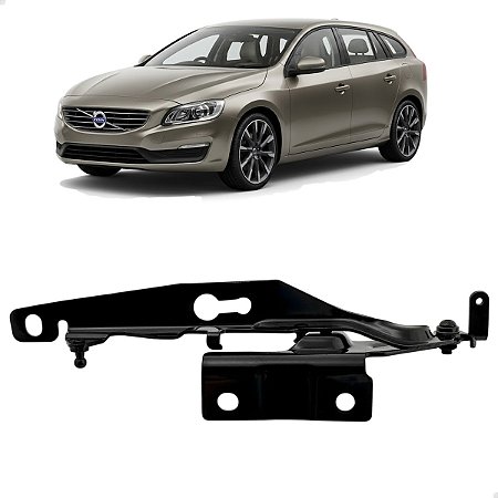 Dobradiça Capo Esquerdo Motorista Volvo V60 S60 2011 2012 2013 2014 2015 2016 2017 2018 31385812 Novo