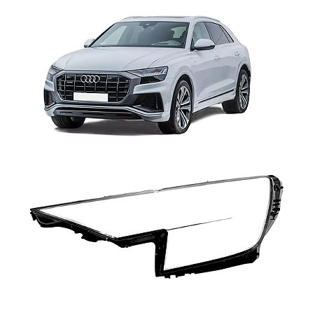 Lente Farol Dianteiro Audi Q8 2019 2020 2021 2022 2023 Esquerdo Motorista 4M8941033 4M8941773