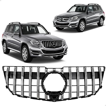 Grade Dianteira Superior Gtr Amg Mercedes X204 Glk220 2013 2014 2015 Novo