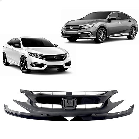 Grade Dianteira Black Piano Honda Civic G10 2017 18 20 2021 71121TETH51
