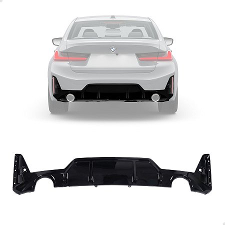 Spoiler Inferior Traseiro BMW 320i 330e M Sport 2022 24 2026