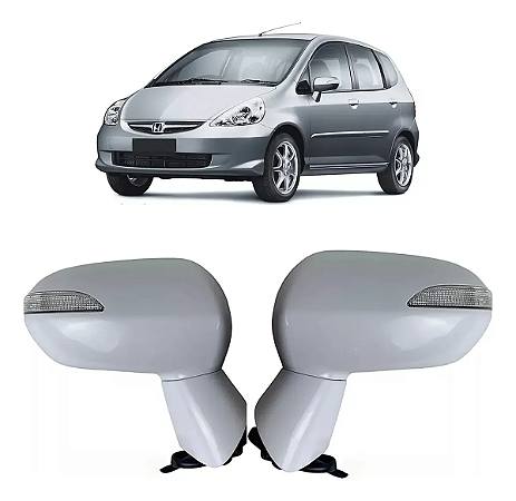 Par Retrovisor Elétrico Com Pisca Honda Fit Ex 06 2007 2008 BX789456123489