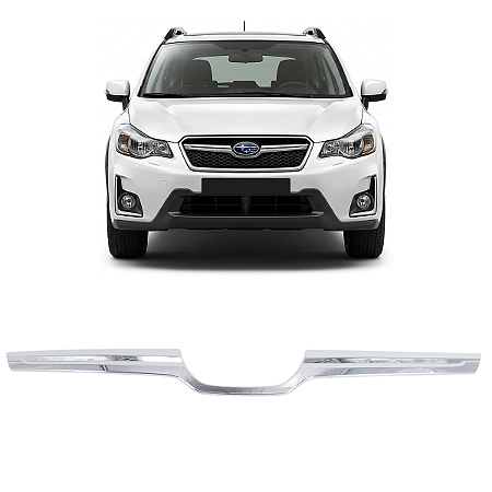 Friso Central Cromado Grade Superior Dianteiro Subaru Xv 2016 2017 91122FJ050