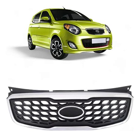 Grade Parachoque Dianteiro Picanto 2009 2010 2011 Cromada