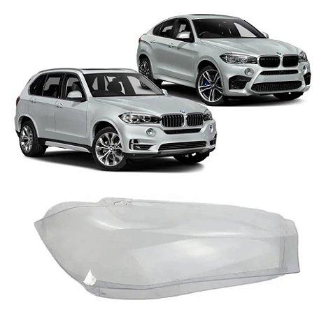 Lente Do Farol Passageiro Bmw X5 X6 2014 2015 2016 2017 Novo BX14963514968