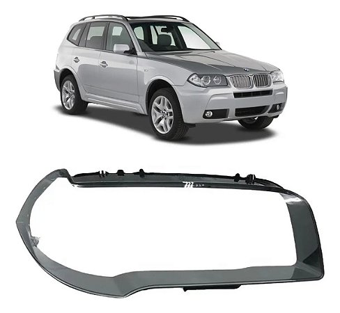 Lente Farol Direito Bmw X3 2004 2005 2006 2007 2008 09 2010 BX84961365