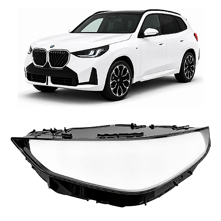 Lente Farol Dianteiro Bmw X3 G45 2025 26 2027 Novo Esquerdo Motorista 8087164-07