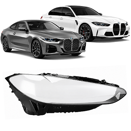 Lente Farol Dianteiro Bmw M440I 430I M3 420I I4 2021 2024 Passageiro Direito