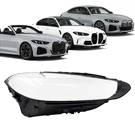 Lente Farol Dianteiro Bmw M4 M3 420i I4 2025 2026 Direito Passageiro 63115b35e11