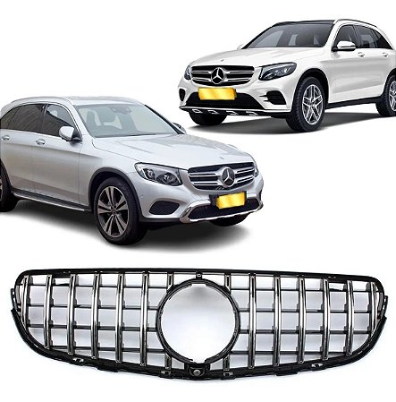 Grade Amg Gtr Cromada Mercedes W253 Glc250 15 2017 2018 2019