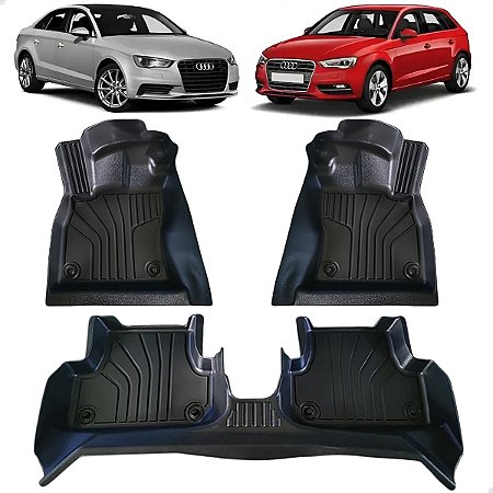 Tapete Interno Acabamento Audi A3 S3 2013 2014 16 17 18 2019