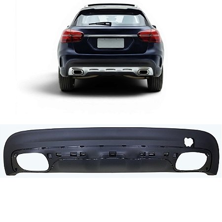 Spoiler Inferior Traseiro Gla250 2018 2019 2020 1568852001