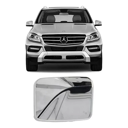 Tampa Reboque Cromado Spoiler Mercedes Ml350 2012 2014 2015 A1668851823