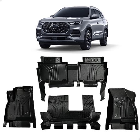 Tapete Interno Acabamento Chery Tiggo 8 Pro 2022 23 24 2027