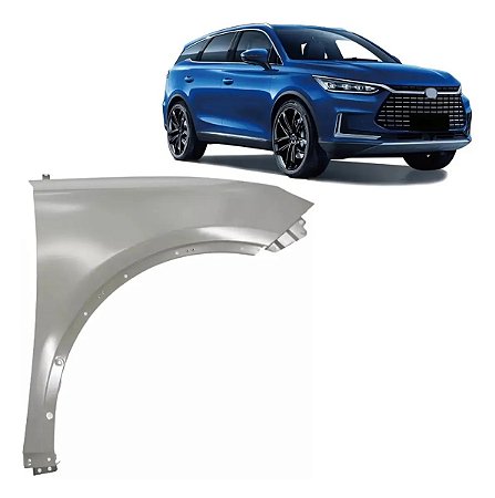 Paralama Dianteiro Byd Tan 2022 2023 2024 Lado Direito