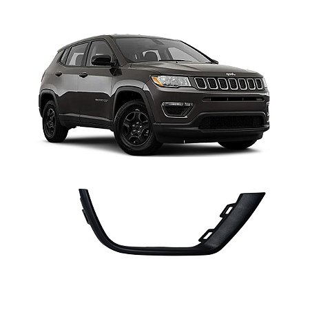 Friso Moldura Grade Milha Direito Jeep Compass 2017 2019 2020 2021 5328306