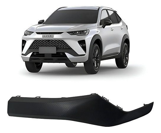 Moldura Parachoque Dianteiro Haval H6 Gt 2023 2025 Esquerdo