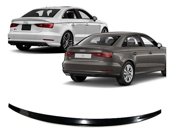 Aerofolio Spoiler Traseiro Audi S3 A3 2014 2016 17 2018 2020