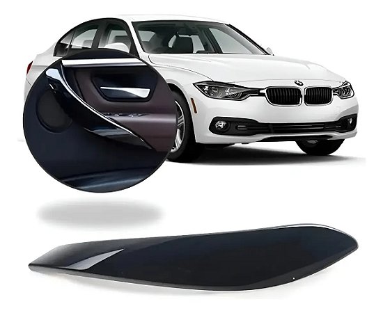 Capa Puxador Porta Ld Direito Bmw 320i 328i 330i F30 Preto