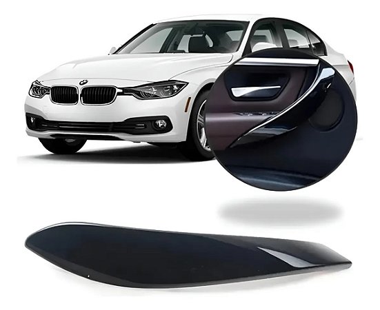 Capa Puxador Porta Bmw 320i 328i 330i Preto Lado Esquerdo