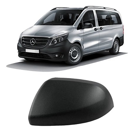 Capa Retrovisor Mercedes Vito 2015 2016 2017 Lado Esquerdo