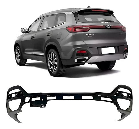 Spoiler Inferior Traseiro Chery Tiggo 8 2020 2021 2022 2023
