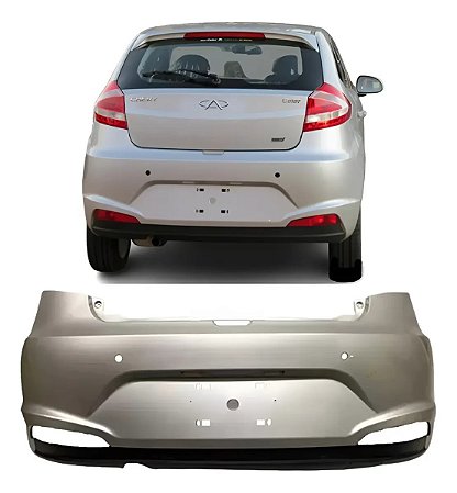 Parachoque Traseiro Spoiler Chery Celer 2015 2016 2017 2018