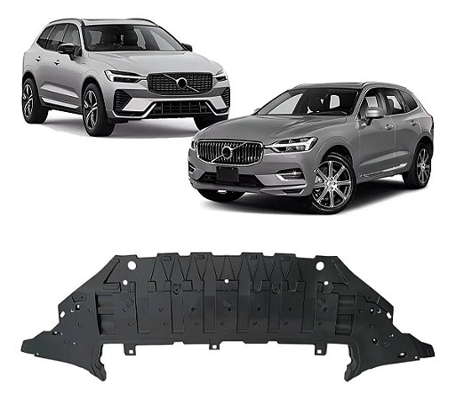 Protetor Inferior Carter Volvo Xc60 2018 2019 2020 2021 2024