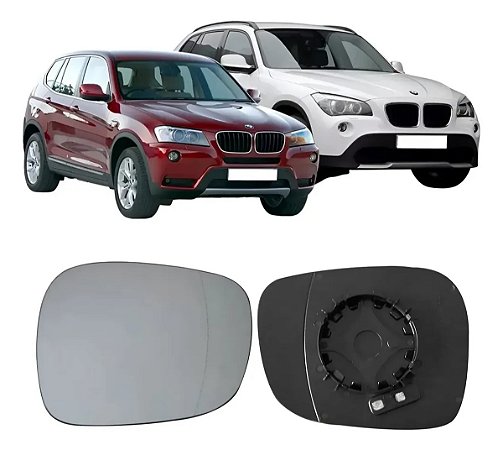 Base Lente Espelho Retrovisor Bmw X1 X3 2009 10 2014 Direito