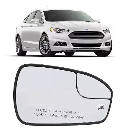 Espelho Lente Retrovisor Fusion 2013 2014 2015 2019 Direito