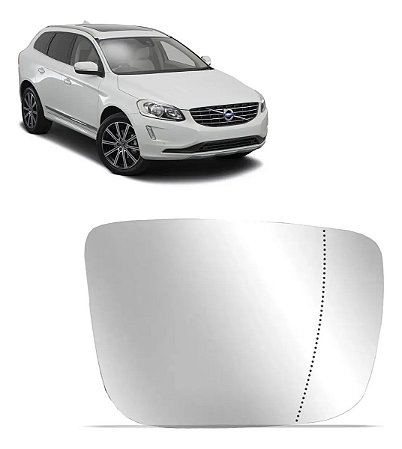 Lente Base Espelho Retrovisor Volvo Xc60 2008 2017 Direito