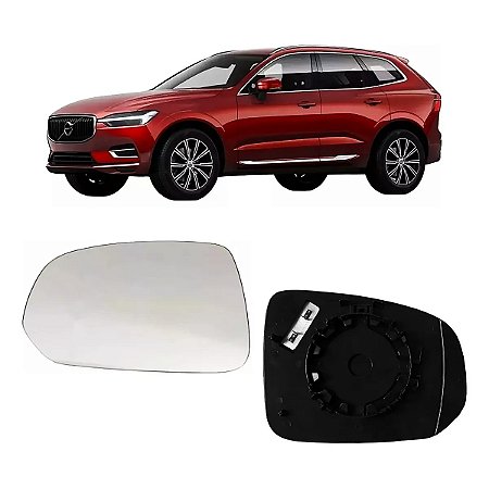 Lente Base Espelho Retrovisor Volvo Xc60 2018 2021 Esquerdo
